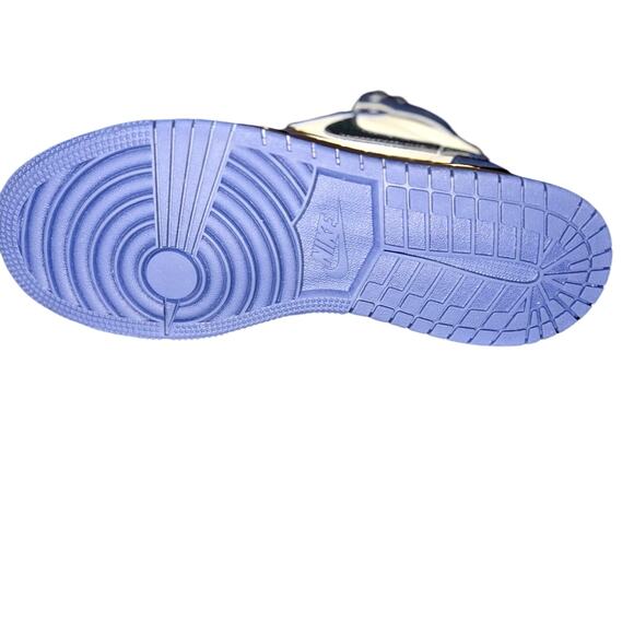 New Air Jordan 1 Retro Hi OG Midnight Navy Size 6.5 Youth / 8 Womens - Picture 9 of 13